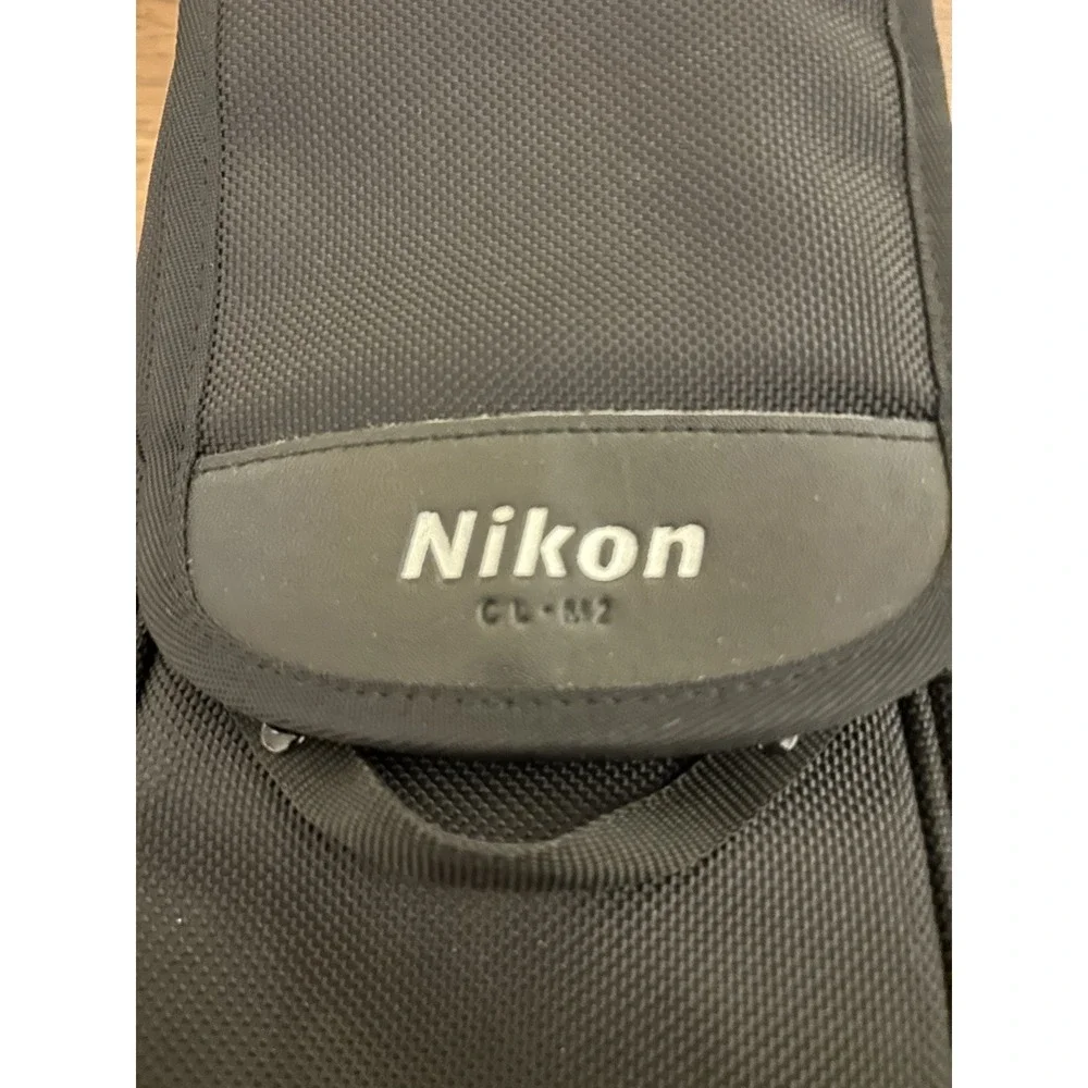 Nikon Lens Semi Soft Case Black Nylon CL-M2 EUC No Strap
